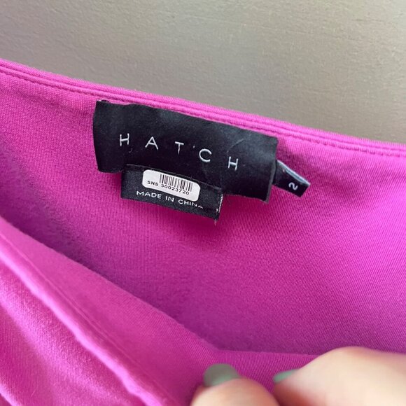 Hatch Sleeveless Pink Empire Waist Maxi Maternity‎ Dress Womens Size 2 - Picture 5 of 6